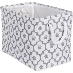 Bone Dry Pet Polyester Pet Bin Paw Lattice Small