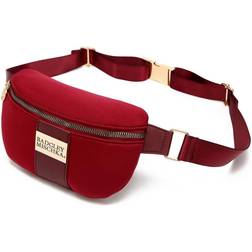 Badgley Mischka Sage Travel Fanny Pack Burgundy, Red