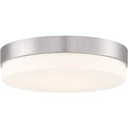 Access Lighting Roma Silver Intergrated Ceiling Flush Light