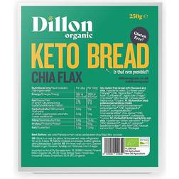 Organic Keto Gluten Free Bread Chia Flax