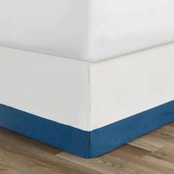 Nautica Colorblock Full Tailored Bali Bliss Valance Sheet Blue, White