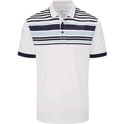 Stuburt Alton Striped Polo Shirt - Midnight