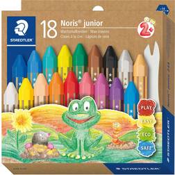 Staedtler Vaxkrita kartong 18-pack