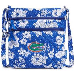 Vera Bradley Florida Gators Rain Garden Triple-Zip Hipster Crossbody Bag