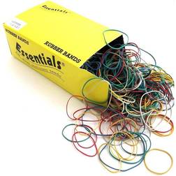 Essentials Whitecroft Value Box Of Rubber Bands Assorted 454g