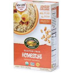 Nature's Path Organic Instant Oatmeal, Homestyle, 8 Packets, 11.3