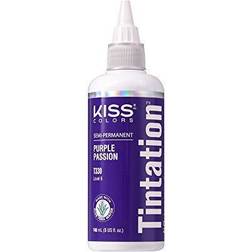 Kiss Colors & Care Tintation Semi-Permanent Hair Color Dye Purple Passion