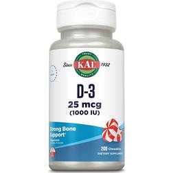 Kal Vitamin D-3 Peppermint 1000 IU