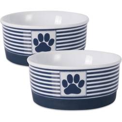 Zingz & Thingz Dry Paw Patch Ceramic Pet Collection, Small Nautical