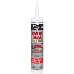 DAP Kwik Seal Ultra 10.1 Advanced Siliconized Kitchen Bath Caulk