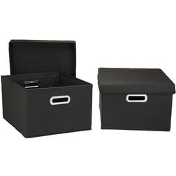 Household Essentials Black Storage Box