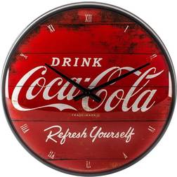 Aucune Drink Coca-Cola Refresh Yourself Wall Clock 31cm