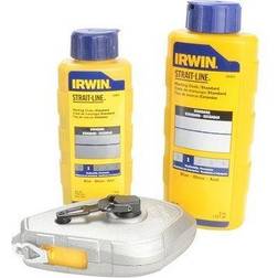 Irwin Strait-Line 10507683 Aluminium 30m Chalk Line & Blue Chalk Pack