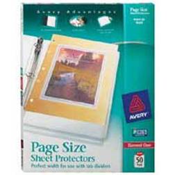 Avery Consumer AVE74204 Sheet Protectors- HP- 11in.x8-.50in.- Nonglare