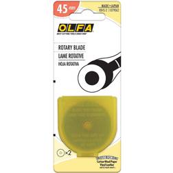 Olfa Rotary Refills 45mm 2/Pkg Snap-off Blade Knife