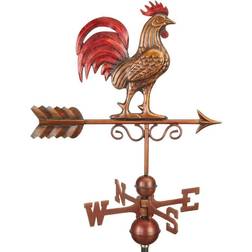 Good Directions Bantam Red Weathervane Pure Copper Patina