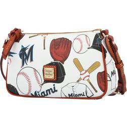 Dooney & Bourke MLB Marlins Lexi Crossbody Sm Coin Case