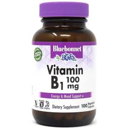 Bluebonnet Nutrition Vitamin B1 mg Vegetable 100 pcs