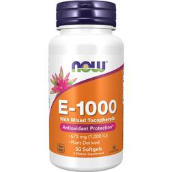 Now Foods Vitamin E-1000 - Natural Mixed Tocopherols