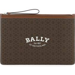 Bally Logo Pouch Marrone U