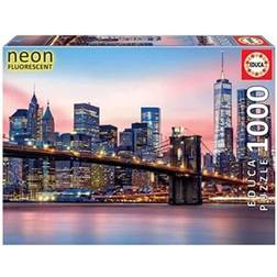 Educa Neon Brooklyn Bridge 1000 Pieces