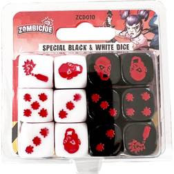 Guillotine Games Zombicide: Special Black And White Dice Second Edition