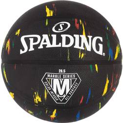 Spalding Marble Series Black Multi-Color Outdoor Basketball 29.5&quot