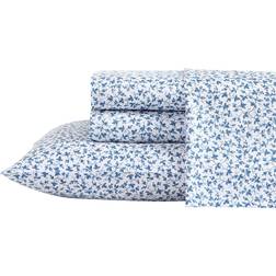 Laura Ashley Lavange Vine 4-Pc. Bed Sheet Blue