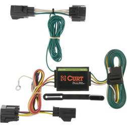 CURT CURT Vehicle-Trailer Wiring Harness, 4-Flat, Select Honda