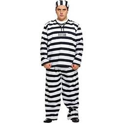 Henbrandt Mens Prisoner Costume