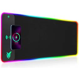 Wireless Charging RGB Gaming Mouse Pad 10W