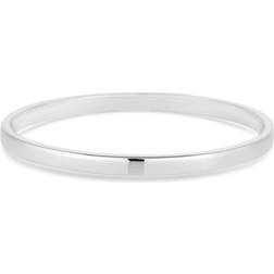 Jon Richard Classic Bangle - Silver