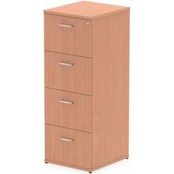 Impulse Filing Cabinet 4 Drawer Beech