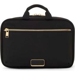 Tumi Madeline Cosmetic Case Black/Gold