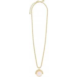 Joma Positivity One In A Million Pendant Necklace - Gold/Pink/Transparent