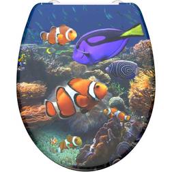 SCHÜTTE Duroplast Toilet Seat Soft-Close SEA LIFE