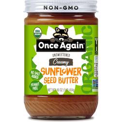 Again Sunflower Seed Butter Creamy Unsweetened