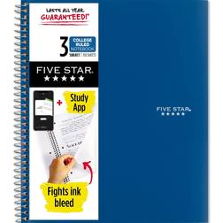 Five Star Spiral Notebook Plus Study App 3