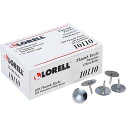 Lorell Lorell LLR10110 5/16 Steel Thumb Tacks 100