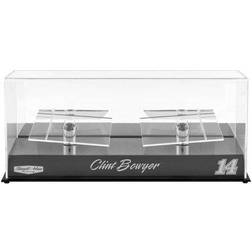 Clint Bowyer #14 Stewart-Haas Racing 2 Car 1/24 Scale Die Cast Display Case With Platforms