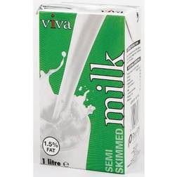 Lakeland Semi-Skimmed Longlife Milk 1 Pack 12 A07466