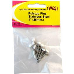 W4 Polytop Pins Stainless Steel 1" 25mm