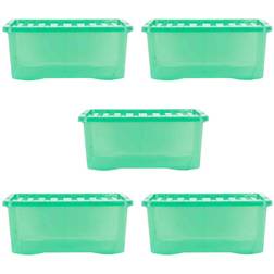 Wham Set Of 2 Crystal Green &Ndash; 45-Litre Storage Box