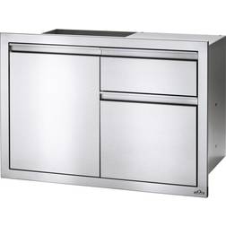 Napoleon Napoleon 36" Stainless Steel Single Door and Waste Bin Drawer With Paper Towel Holder- BI-3624-1D1W