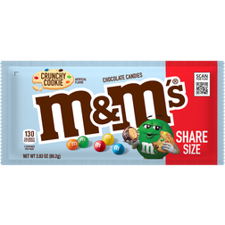 M&M´S M&M's Crunchy Cookie Milk Chocolate Candy Share 2.83 Bag