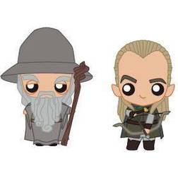 SD Toys SD Toys Lord of the Rings Pokis Rubber Minifigures Gandalf & Legolas 6 cm