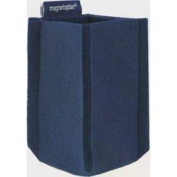 Magnetoplan MagnetoTray Felt Pen Holder Small Blue 60x60x100mm 1227614