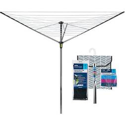 Minky Outdoor Rotary Airer With Accessories 35M 3 Arm