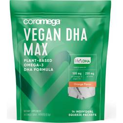 Coromega Vegan DHA Max Orange 14