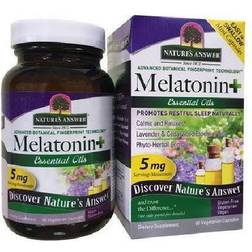 Nature's Answer Melatonin+, 5 mg 60 pcs